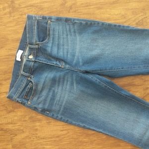 LOFT High Rise Flare Jeans